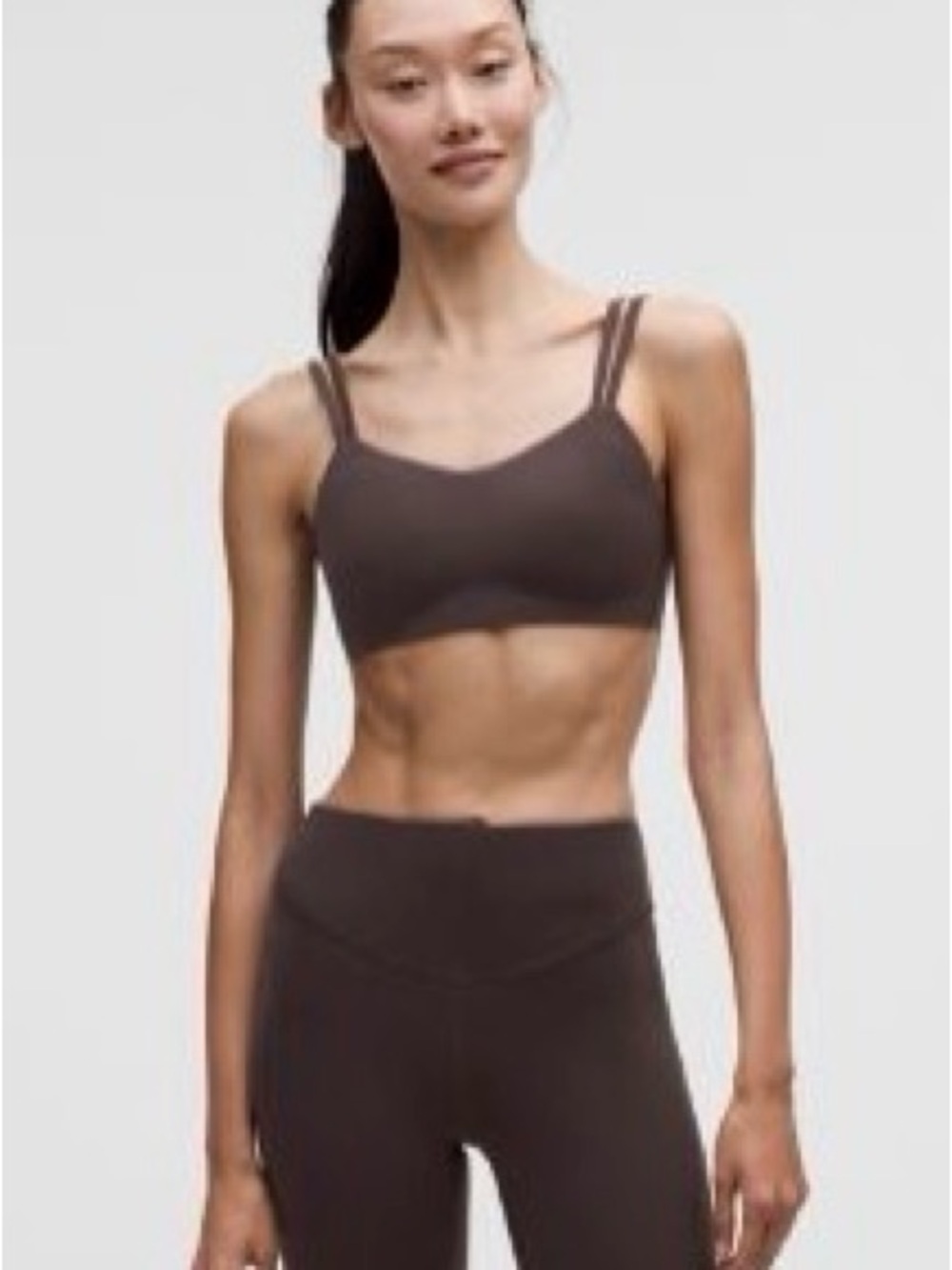 Lululemon Like A Cloud Bra in Dark Brown   (B/C Cup)
